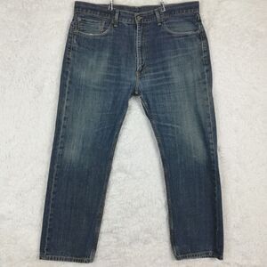 Levi's Men's Straight Jeans - Faded Blue Denim